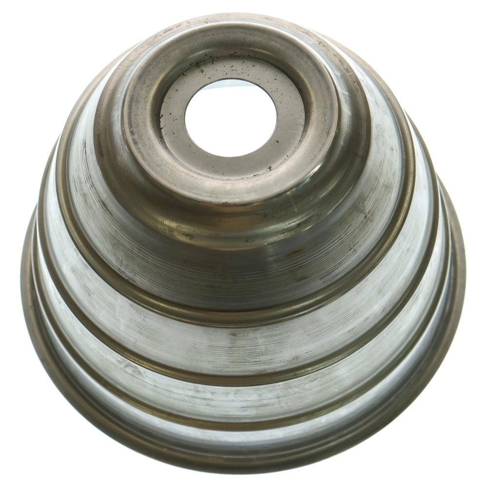 m&m(エムアンドエム) ×MASSES POT TYPE 4 - TERMIT STEEL / LARGE マシス ターミット 鉄鉢 ポット シルバー