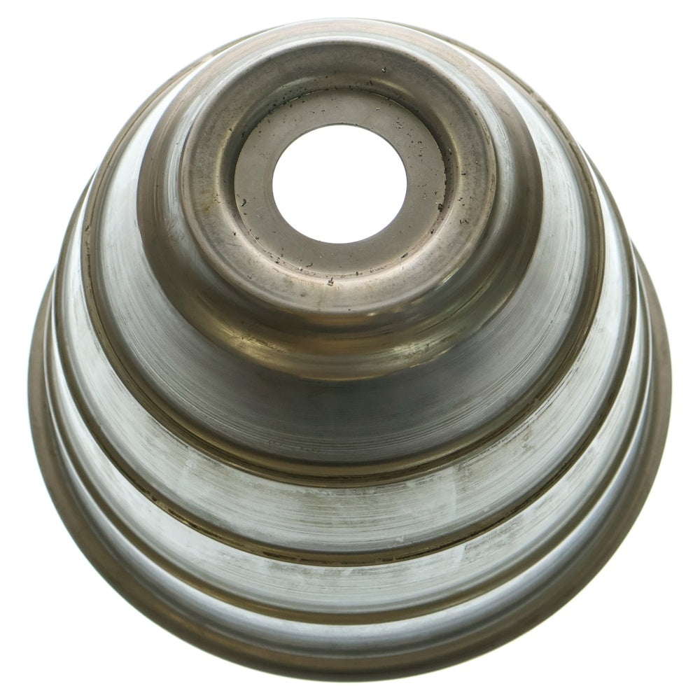 m&m(エムアンドエム) ×MASSES POT TYPE 4 - TERMIT STEEL / LARGE マシス ターミット 鉄鉢 ポット シルバー