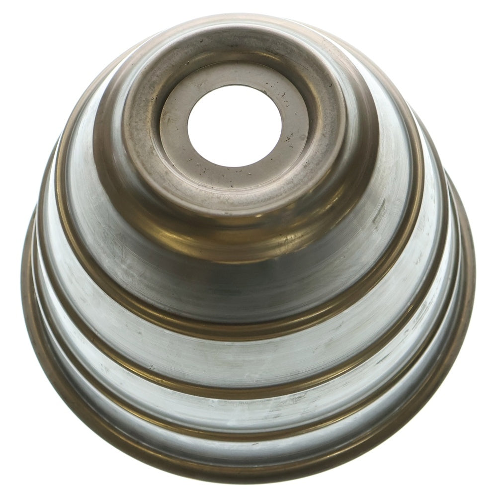 m&m(エムアンドエム) ×MASSES POT TYPE 4 - TERMIT STEEL / LARGE マシス ターミット 鉄鉢 ポット シルバー