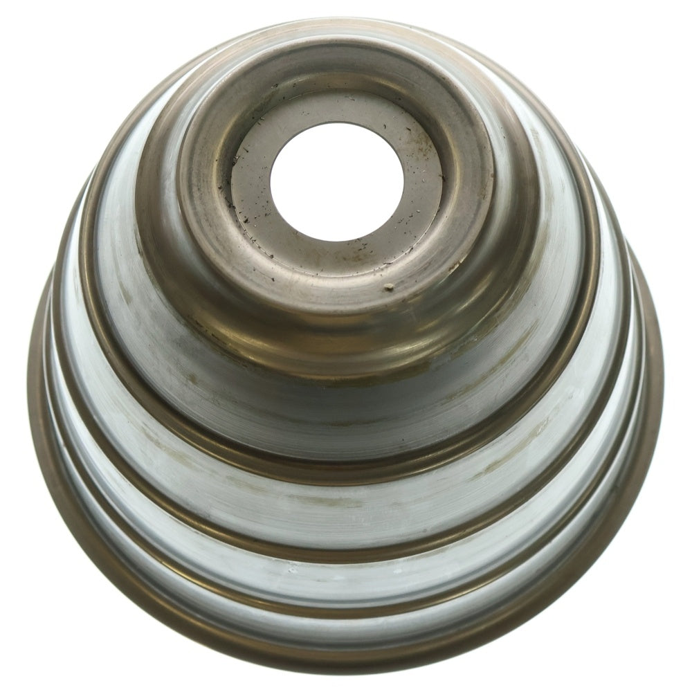 m&m(エムアンドエム) ×MASSES POT TYPE 4 - TERMIT STEEL / LARGE マシス ターミット 鉄鉢 ポット シルバー