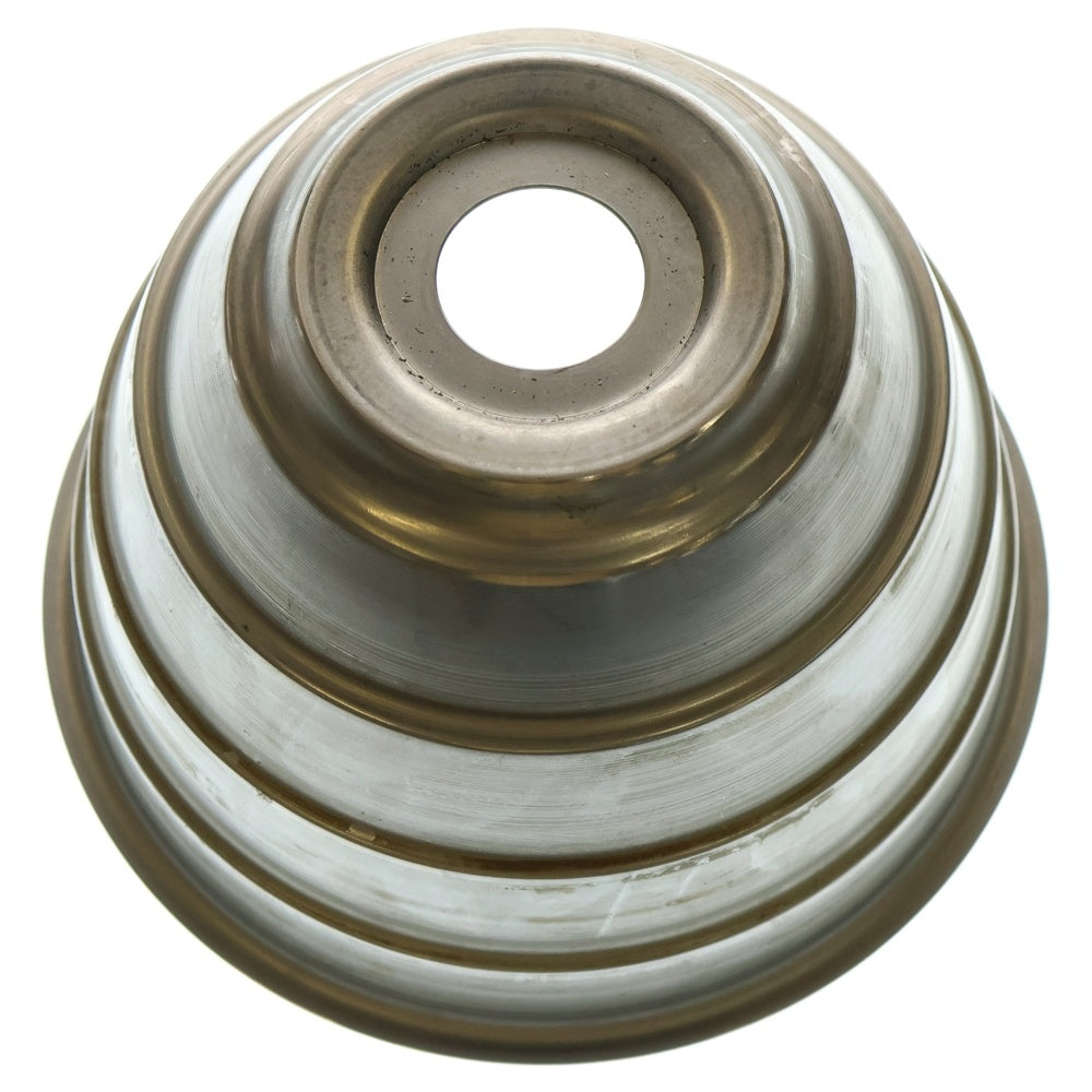 m&m(エムアンドエム) ×MASSES POT TYPE 4 - TERMIT STEEL / LARGE マシス ターミット 鉄鉢 ポット シルバー