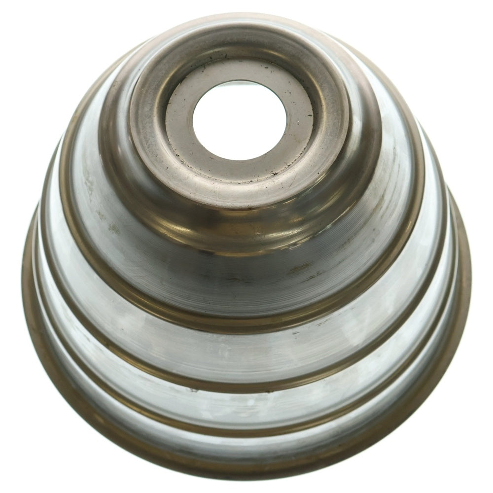 m&m(エムアンドエム) ×MASSES POT TYPE 4 - TERMIT STEEL / LARGE マシス ターミット 鉄鉢 ポット シルバー