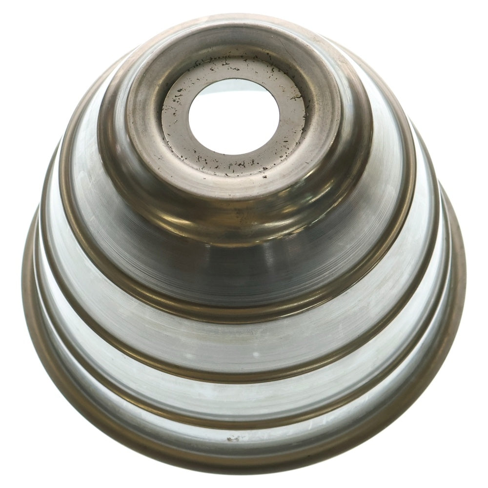 m&m(エムアンドエム) ×MASSES POT TYPE 4 - TERMIT STEEL / LARGE マシス ターミット 鉄鉢 ポット シルバー