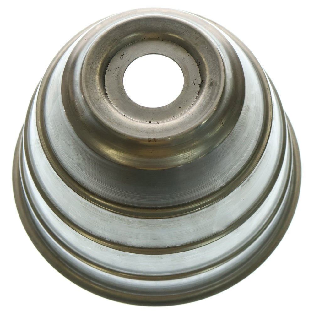 m&m(エムアンドエム) ×MASSES POT TYPE 4 - TERMIT STEEL / LARGE マシス ターミット 鉄鉢 ポット シルバー