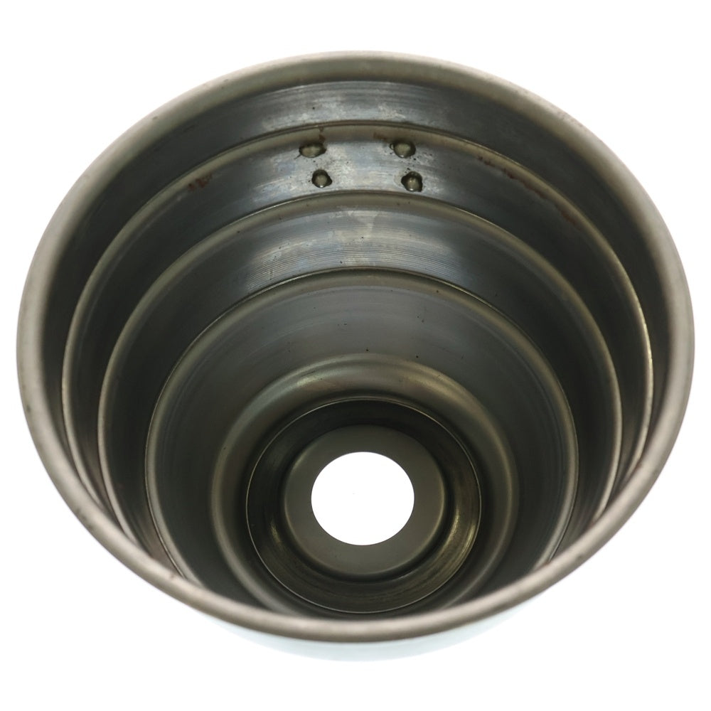 m&m(エムアンドエム) ×MASSES POT TYPE 4 - TERMIT STEEL / LARGE マシス ターミット 鉄鉢 ポット シルバー