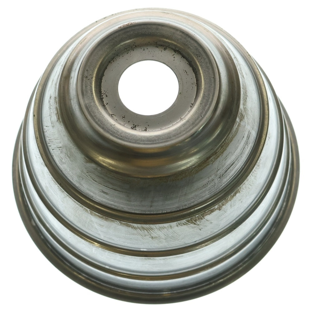 m&m(エムアンドエム) ×MASSES POT TYPE 4 - TERMIT STEEL / LARGE マシス ターミット 鉄鉢 ポット シルバー