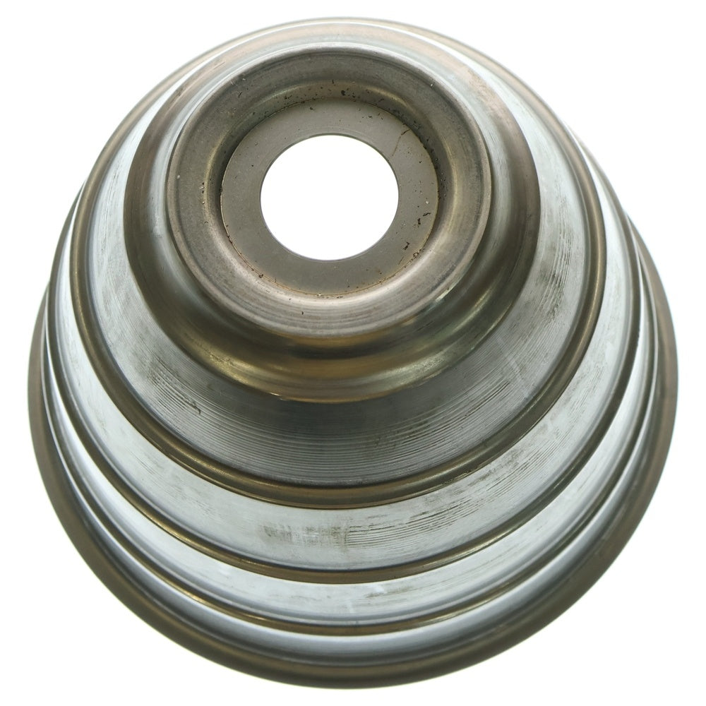 m&m(エムアンドエム) ×MASSES POT TYPE 4 - TERMIT STEEL / LARGE マシス ターミット 鉄鉢 ポット シルバー