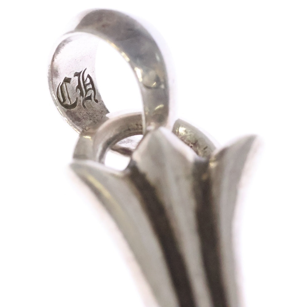 CHROME HEARTS(クロムハーツ) CH CRS LG W/BALE Wベイル ラージCHクロスペンダントトップ シルバー BCA215