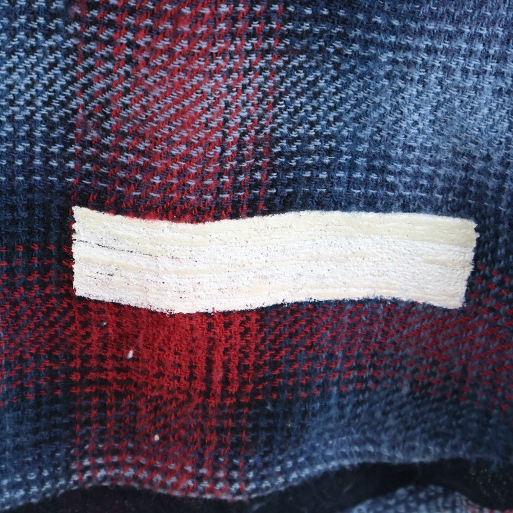 OFF-WHITE(オフホワイト) 17AW CHECK SHIRT アロープリント チェック柄 ウエスタン長袖シャツ レッド/ブルー OMGA001F17590017