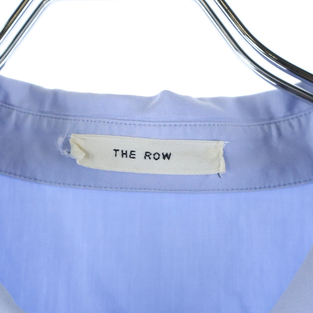 THE ROW(ザロウ) イタリア製 コットン ロングスリーブ 長袖シャツ ブルー