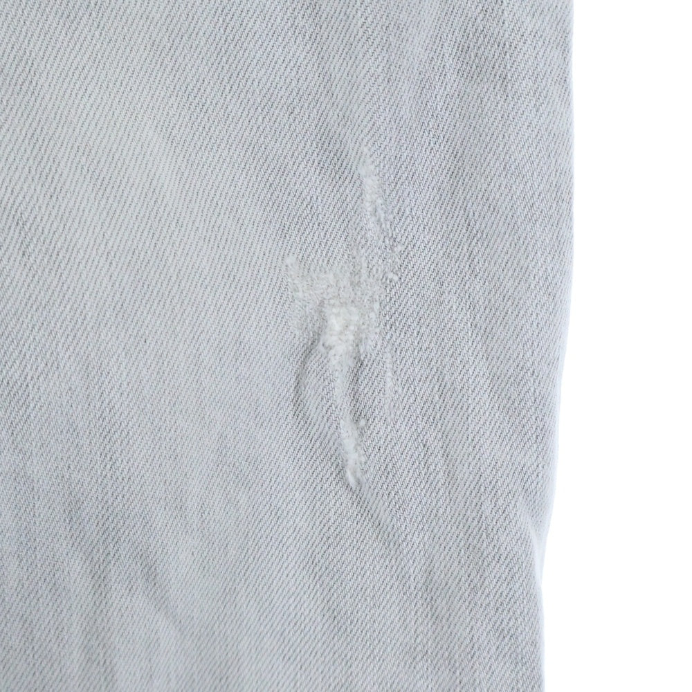 DIESEL BLACK GOLD(ディーゼルブラックゴールド) ブリーチド スリム スキニー デニムパンツ グレー