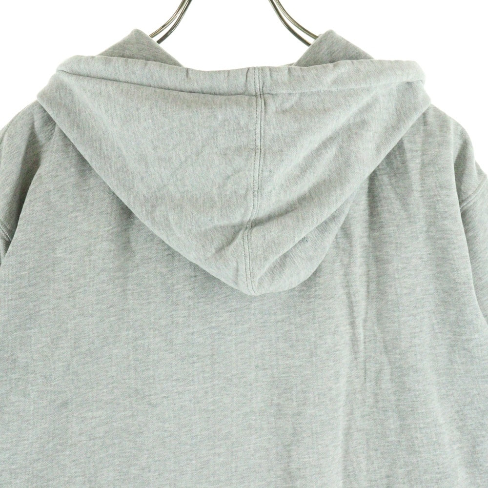 STUSSY(ステューシー) 00S ロゴプリント ジップアップ フーディ スウェットパーカー 金タグ グレー