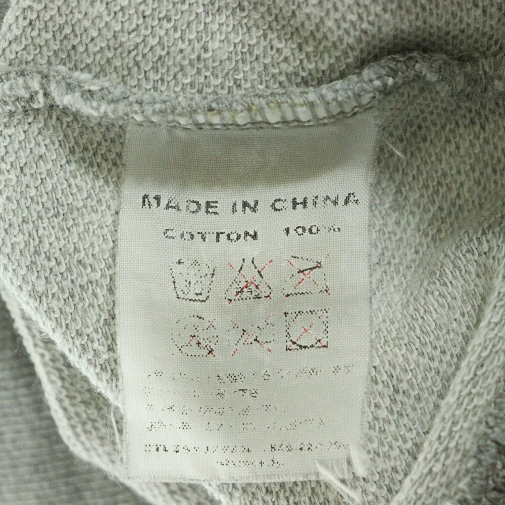 STUSSY(ステューシー) 00S ロゴプリント ジップアップ フーディ スウェットパーカー 金タグ グレー