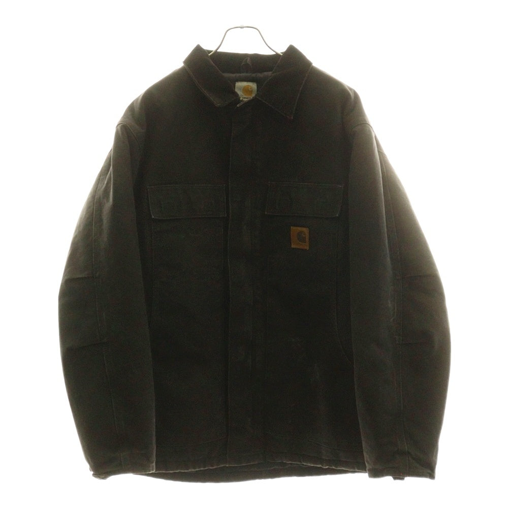 CARHARTT(カーハート) SANDSTONE TRADITIONAL COAT サンドストーン トラディショナル ダックコート ジャケット C26 BLK