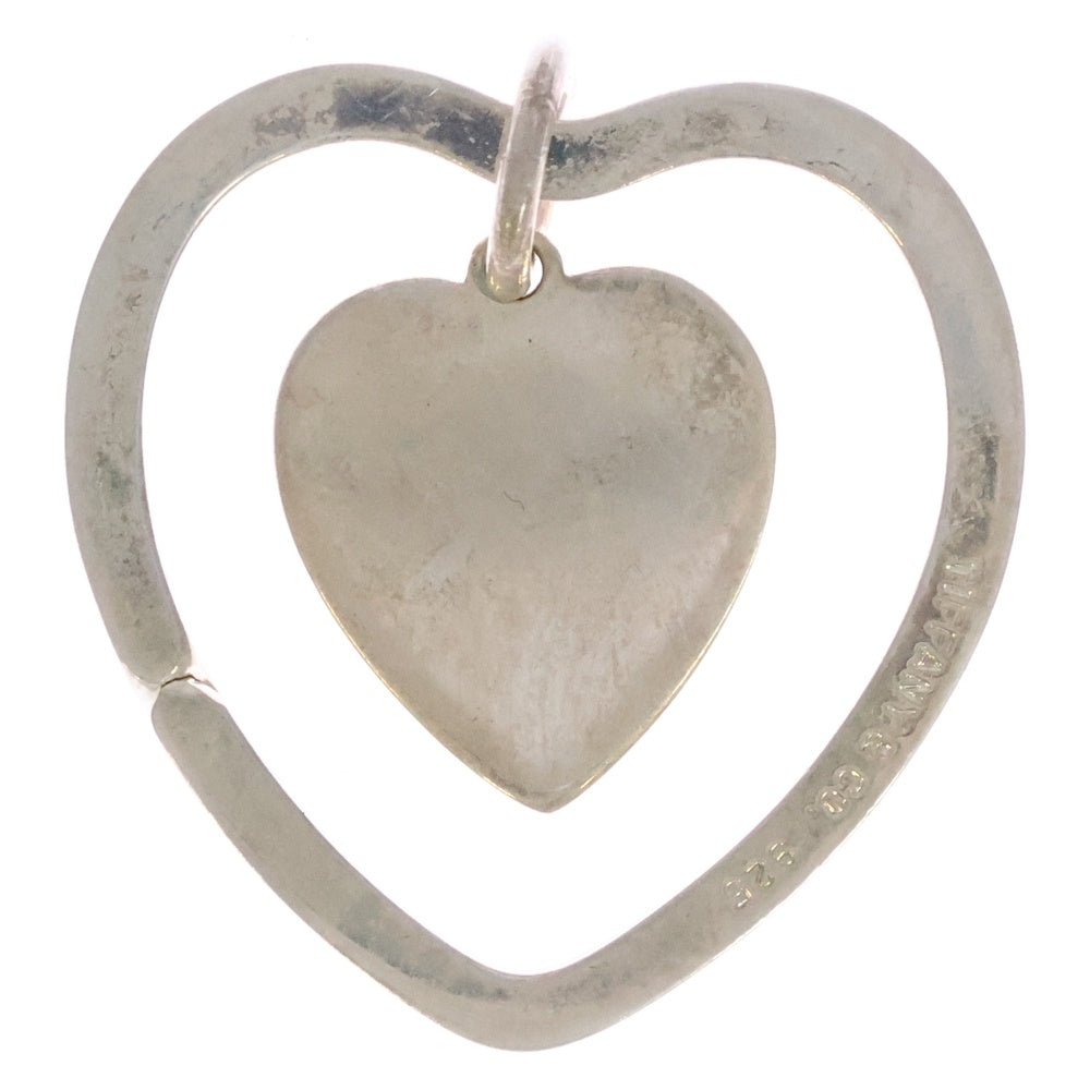 TIFFANY & Co.(ティファニー) ハートチャーム キーリング キーホルダー シルバー