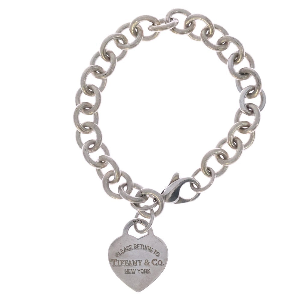 TIFFANY & Co.(ティファニー) RETURN TO TIFFANY リターン トゥ ティファニー ハートチャーム ブレスレット シルバー