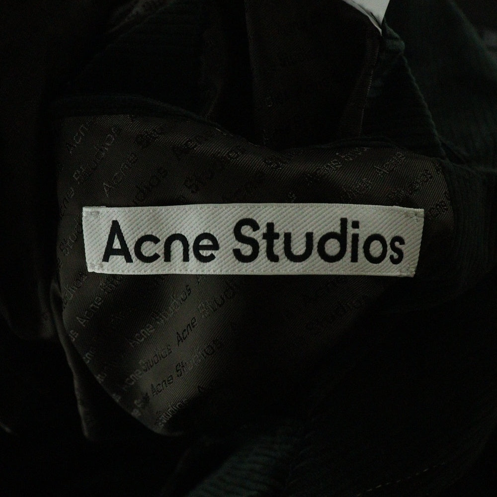 Acne Studios(アクネ ストゥディオズ) Corduroy Jacket コーデュロイ 2B テーラードジャケット グリーン FN‐MN‐SUIT000224