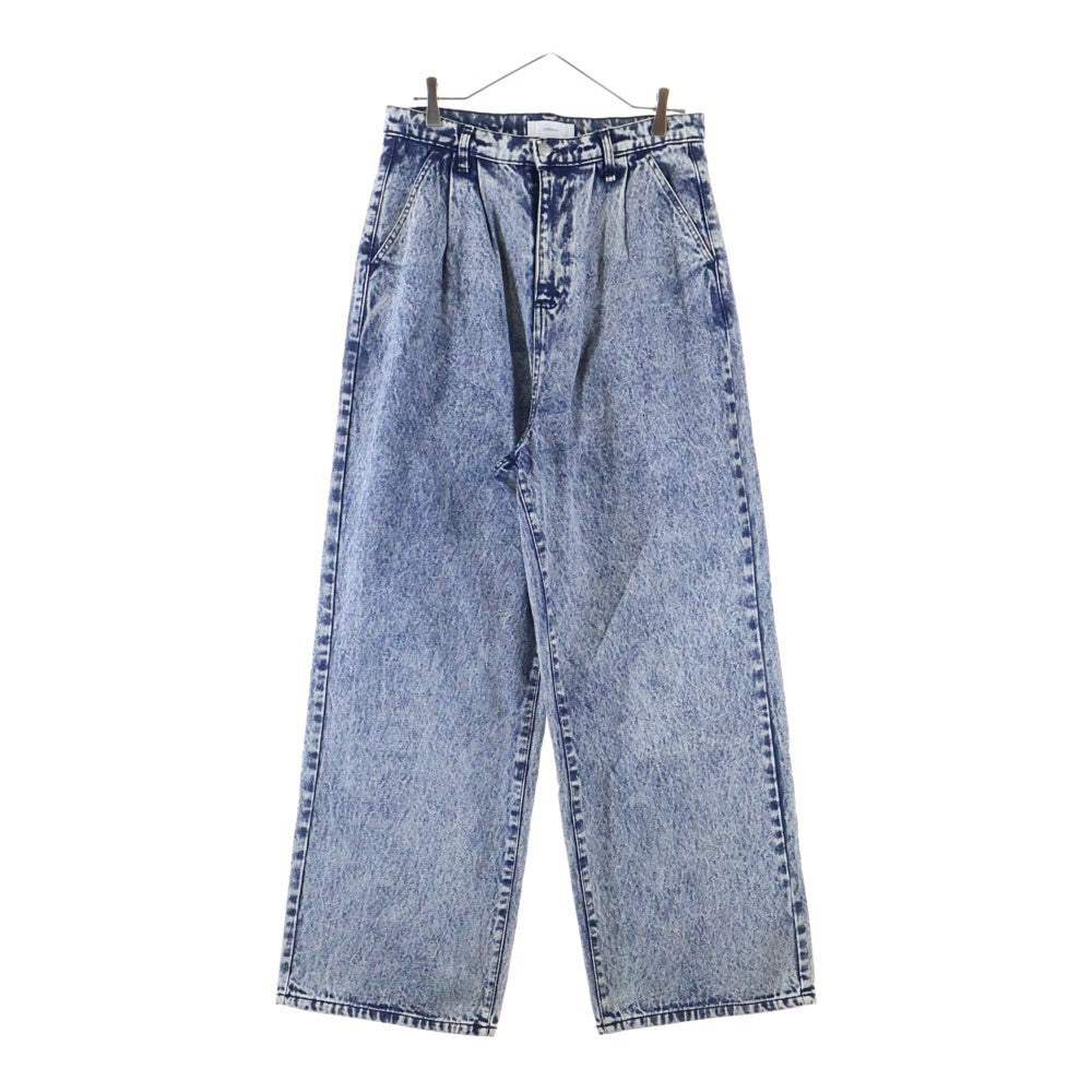 ADRER(アドラー) ヴィンテージ メイクワイドテーパードデニムパンツ インディゴ ADPAS1023001
