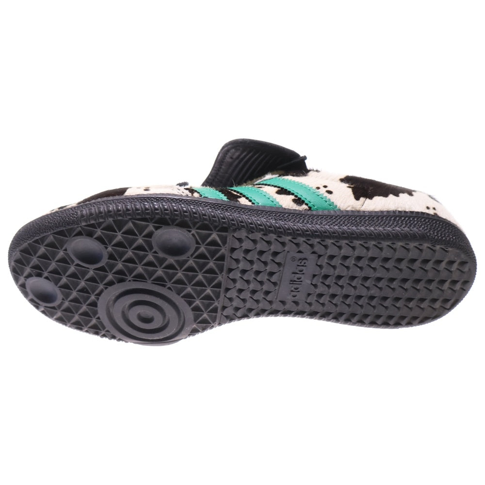 adidas(アディダス) WMNS SAMBA LT ウィメンズ サンバ ロングタン ローカットスニーカー カウプリント ブラック/ホワイト US6/23cm JS3930