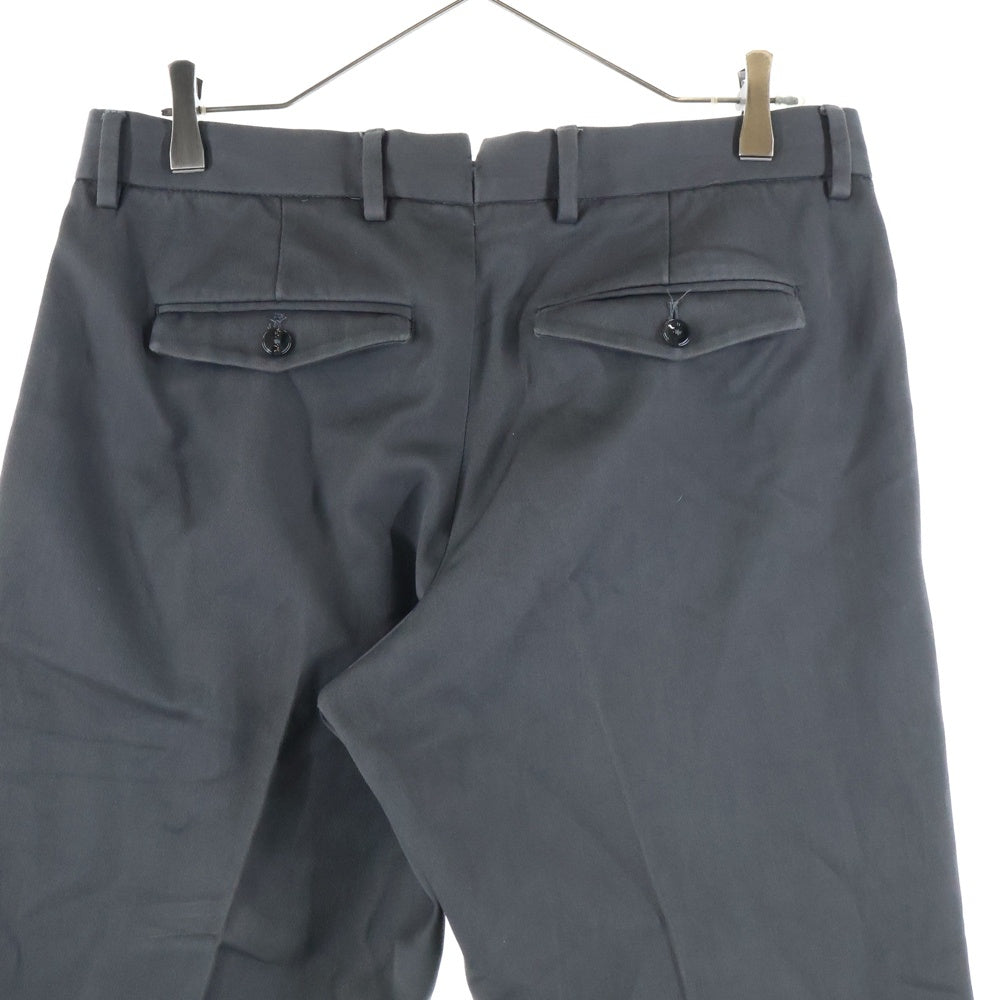 PT TORINO(ピーティートリノ) REBEL FIT コットン 2タック センタープレス スラックスパンツ グレー