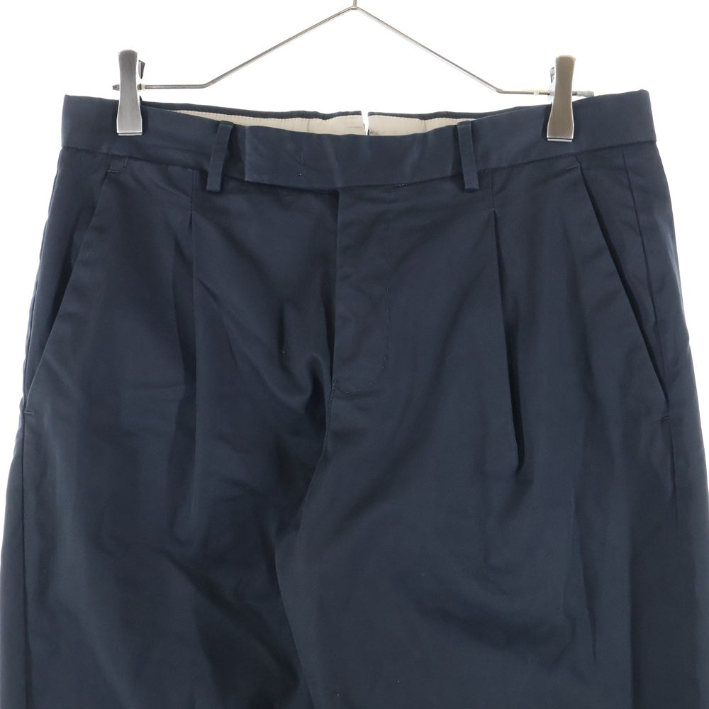 PT TORINO(ピーティートリノ) REBEL FIT コットン 2タック センタープレス スラックスパンツ ブラック LBPT PRD1 0010