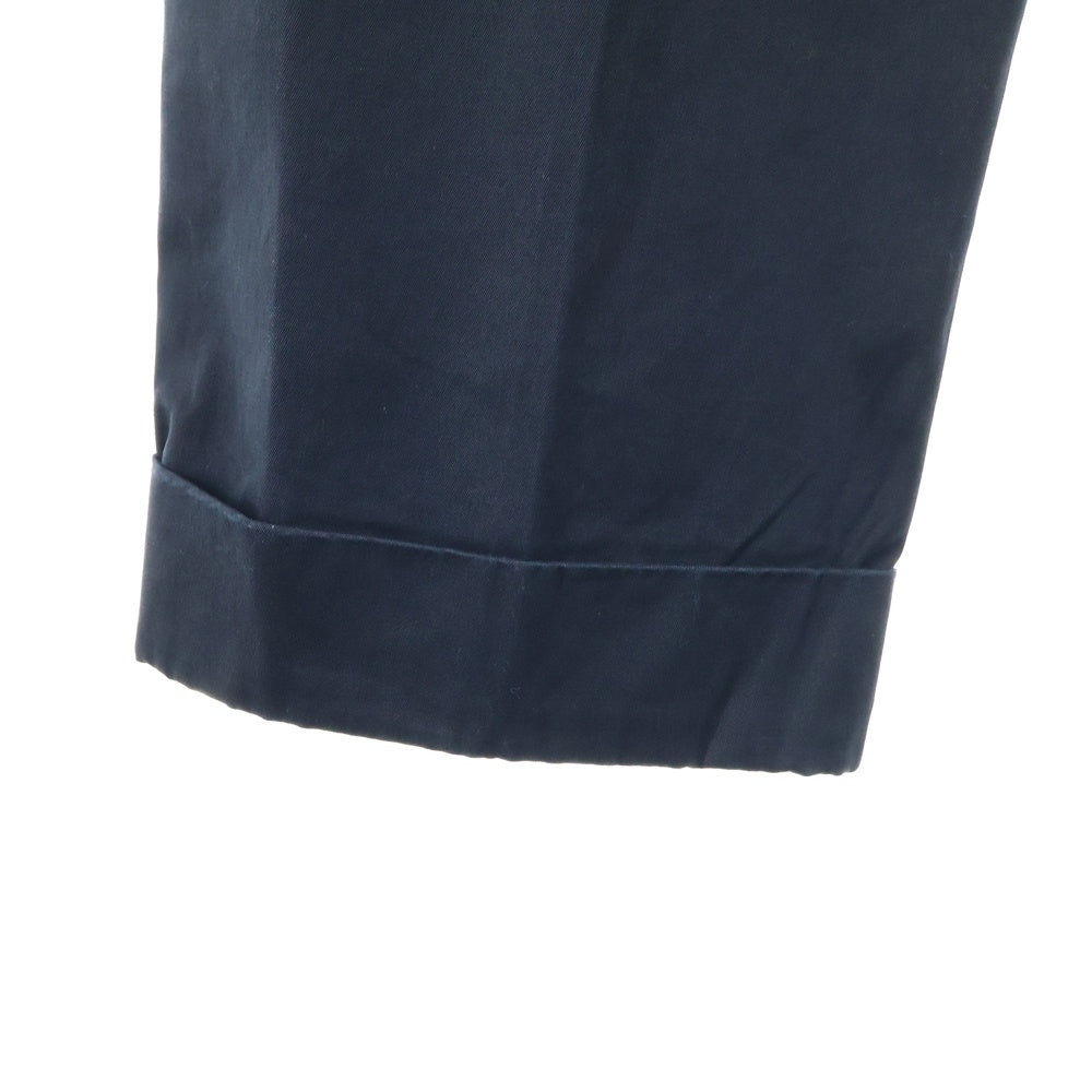 PT TORINO(ピーティートリノ) REBEL FIT コットン 2タック センタープレス スラックスパンツ ブラック LBPT PRD1 0010