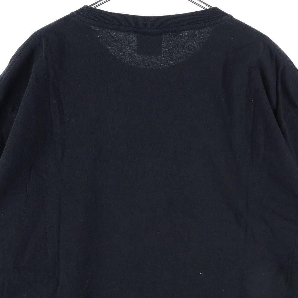 STUSSY(ステューシー) ×OUR LEGACY KING SIZE PIGMENT DYED TEE アワーレガシー キングサイズ ピグメントダイ 半袖Tシャツ カットソー ブラック