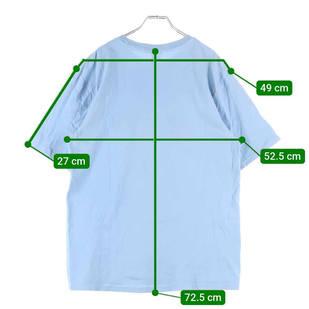 STUSSY(ステューシー) ×OUR LEGACY WORK SHOP TEE アワーレガシー ワークショップ プリント 半袖Tシャツ カットソー ブルー