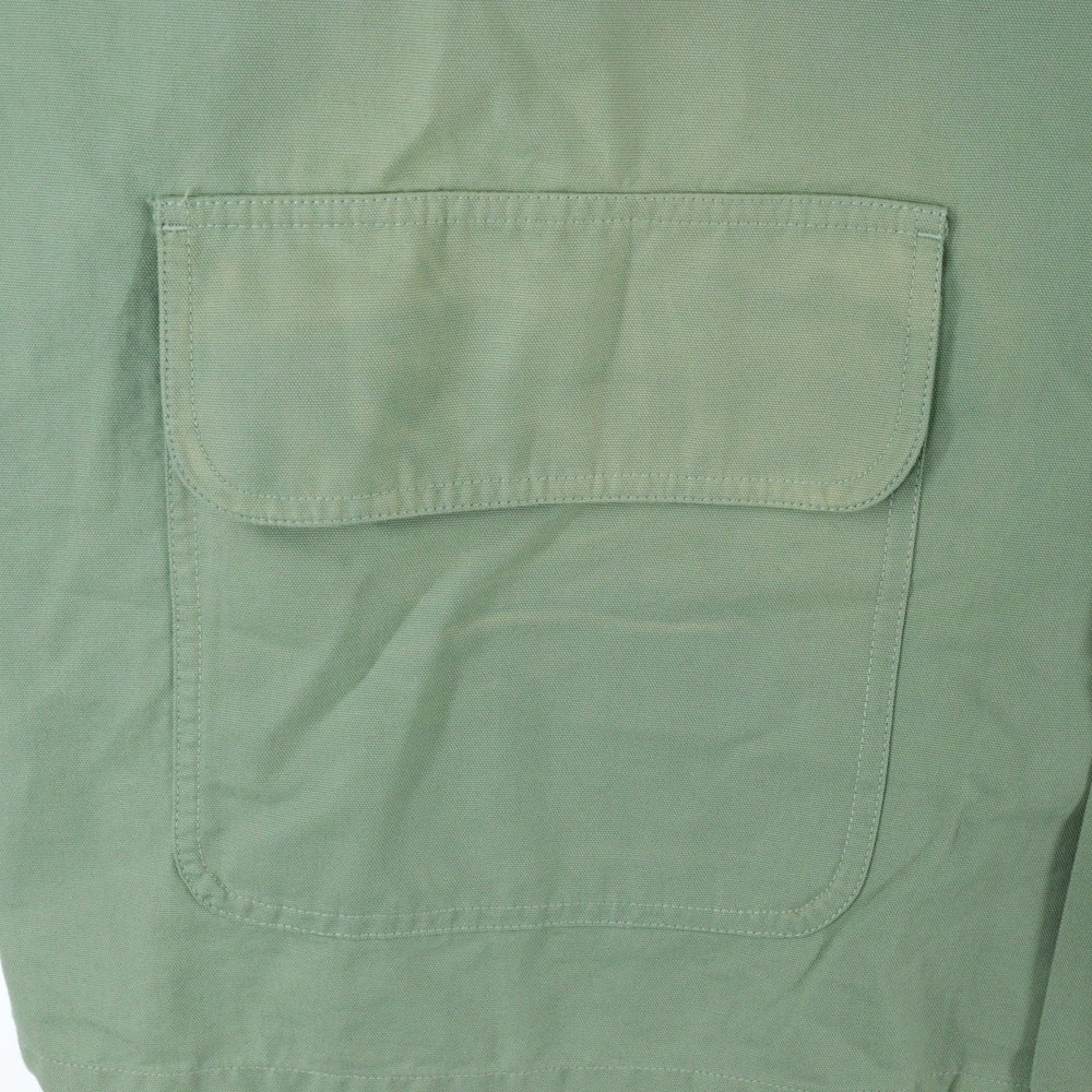 NO BRAND(ノーブランド) STOCKHOLM SURFBOARD CLUB ストックホルムサーフボードクラブ COACH JACKET コーチ ロゴエンブロイダリー ジャケット グリーン