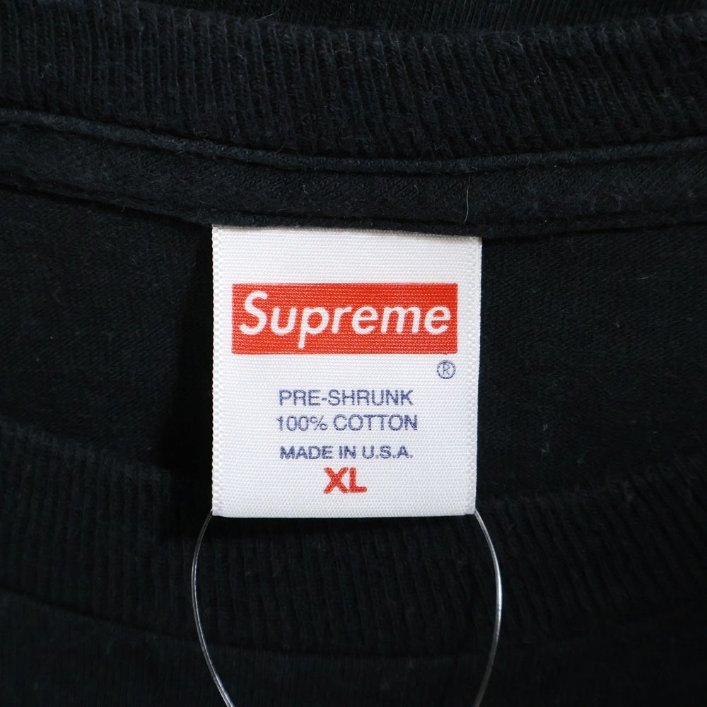 SUPREME(シュプリーム) 21SS Dunk Tee ダンク プリント 半袖Tシャツ カットソー ブラック