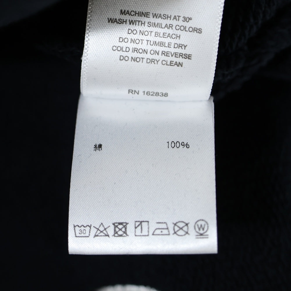 DENIM TEARS(デニムティアーズ) 24AW ×CPFM SMILEY HOODIE カクタスプラントフリーマーケット スマイリー プリント プルオーバーフーディー パーカー スウェット ブラック