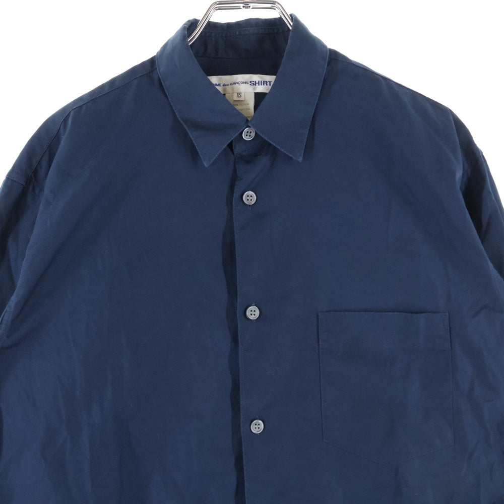 COMME des GARCONS SHIRT(コムデギャルソンシャツ) 20SS Classic Shirts クラシック コットン 長袖シャツ ネイビー CDGS2PL