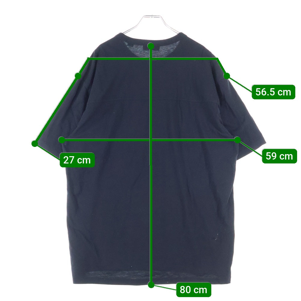 SUPREME(シュプリーム) 23SS ×UNDERCOVER REBELGODS Football Top アンダーカバー フロントプリント フットボール 半袖Tシャツ カットソー ブラック