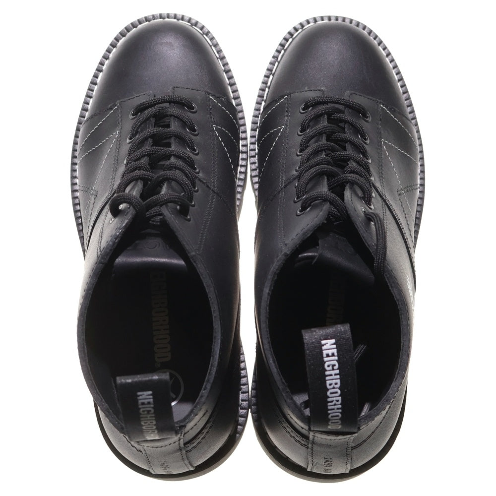 NEIGHBORHOOD(ネイバーフッド) 25AW ×FACT. NH X FACT. . MNKY BOOT ファクト レースアップ ブーツ ブラック 2526261N-FWM01
