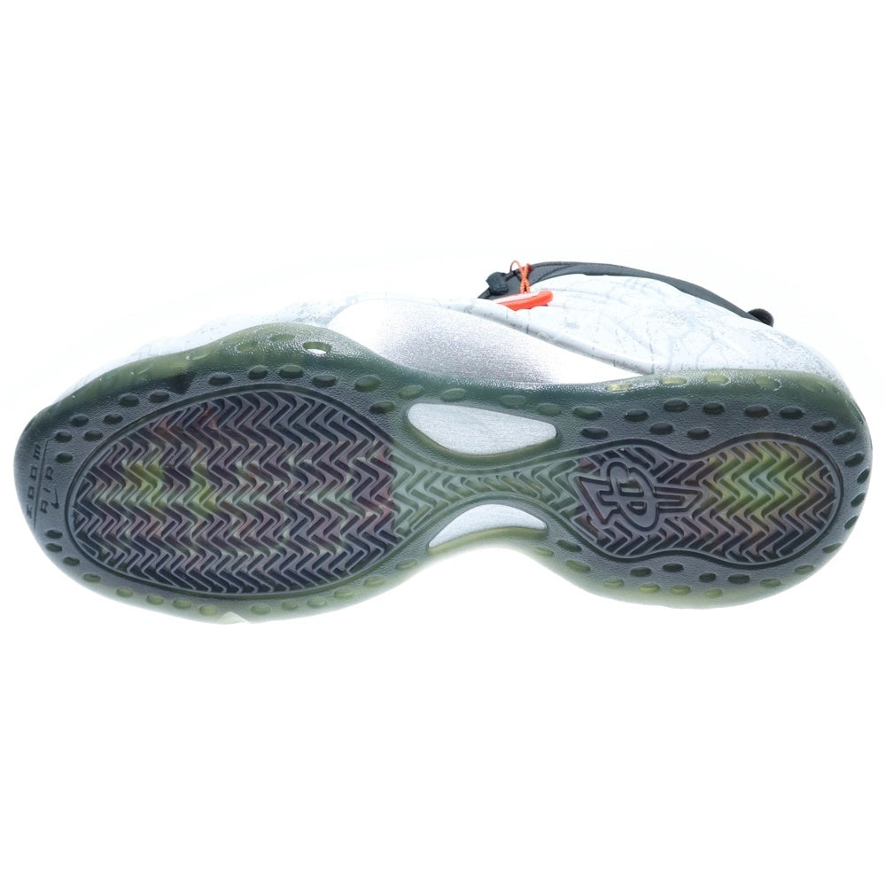 NIKE(ナイキ) ×TEKKEN 8 AIR FOAMPOSITE ONE JIN KAZAMA 鉄拳8 エア フォームポジット ワン 風間仁 ミッドカットスニーカー グレー/ブラック US12/30cm HF6367-001