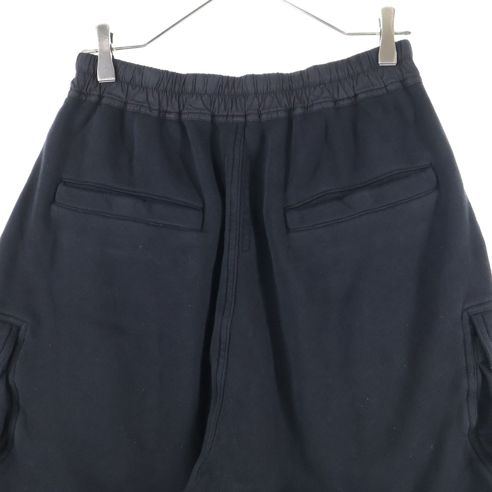 Rick Owens DRKSHDW(リックオウエンス ダークシャドウ) 25AW CARGOBELA SHORTS カーゴベラショーツ ハーフパンツ ブラック DU02E7369