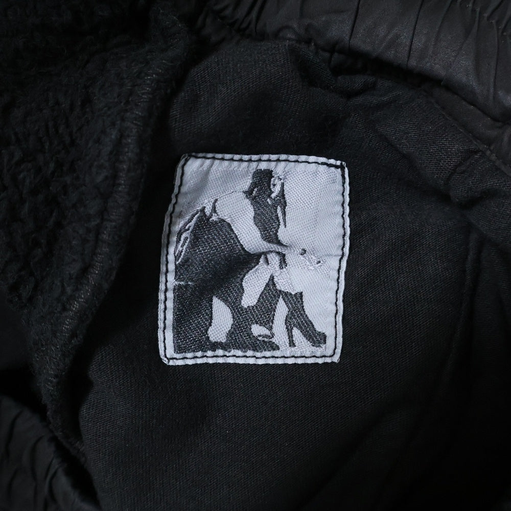 Rick Owens DRKSHDW(リックオウエンス ダークシャドウ) 25AW CARGOBELA SHORTS カーゴベラショーツ ハーフパンツ ブラック DU02E7369