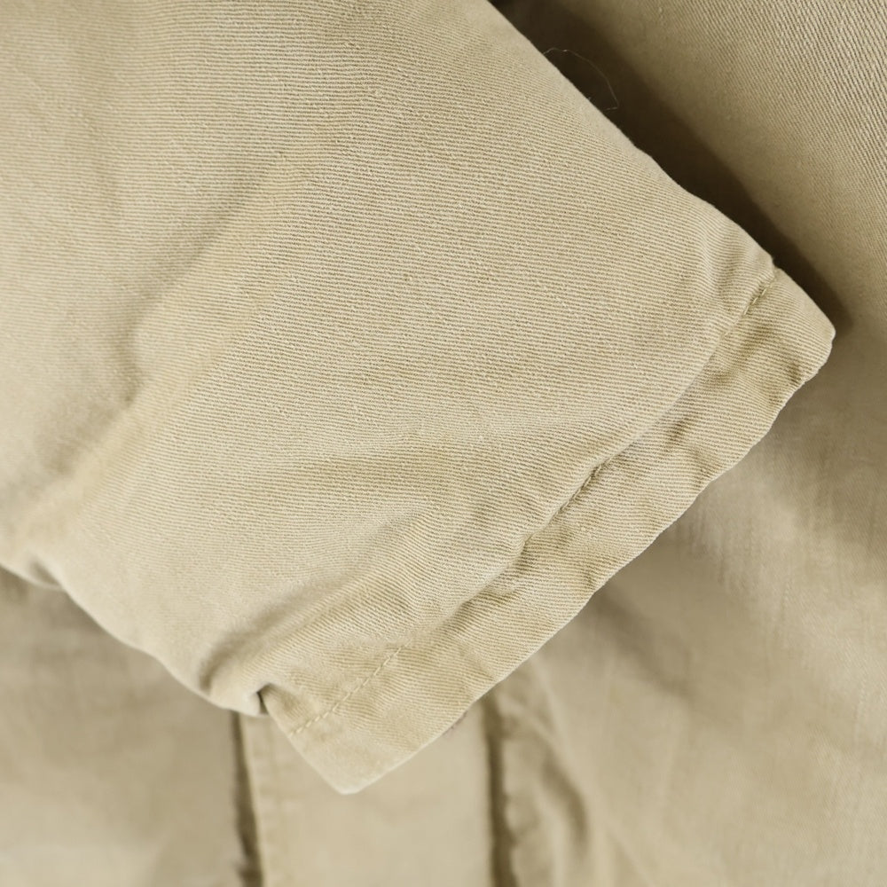 VISVIM(ヴィスヴィム) DECKHAND JKT WIND STOPPER N-1 デックハンド ウィンドストッパー 裏ボア ジップアップ デッキジャケット ベージュ VS0001576