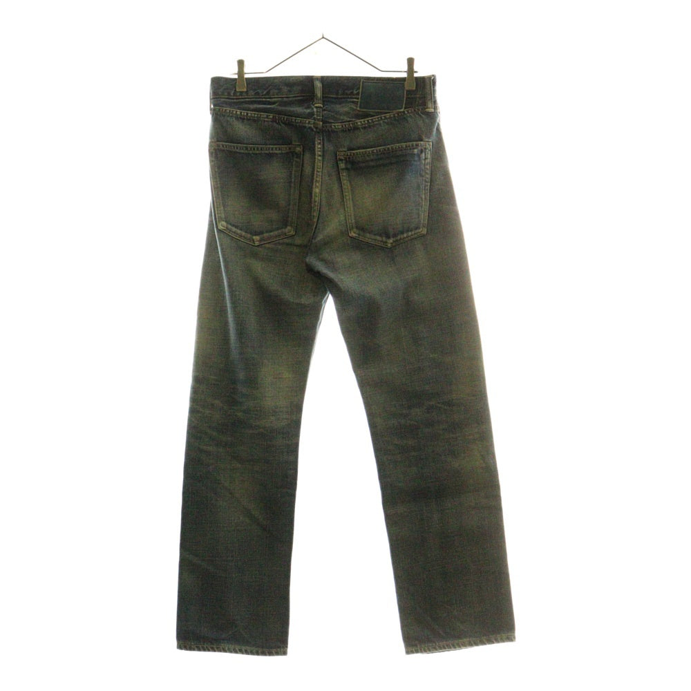 VISVIM(ヴィスヴィム) 13SS SOCIAL SCULPTURE DENIM 01D10 ソーシャル スカルプチャー ダメージ加工 デニムパンツ インディゴ 0113105005019