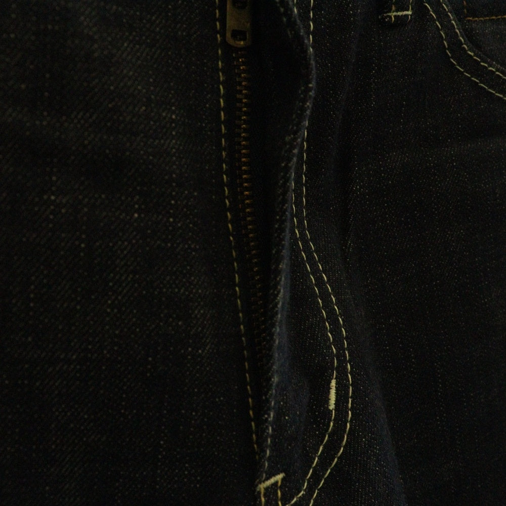 VISVIM(ヴィスヴィム) 12SS SOCIAL SCULPTURE 03R UNWASHED DENIM ソーシャル スカルプチャー アンウォッシュド デニムパンツ インディゴ 0112105005044