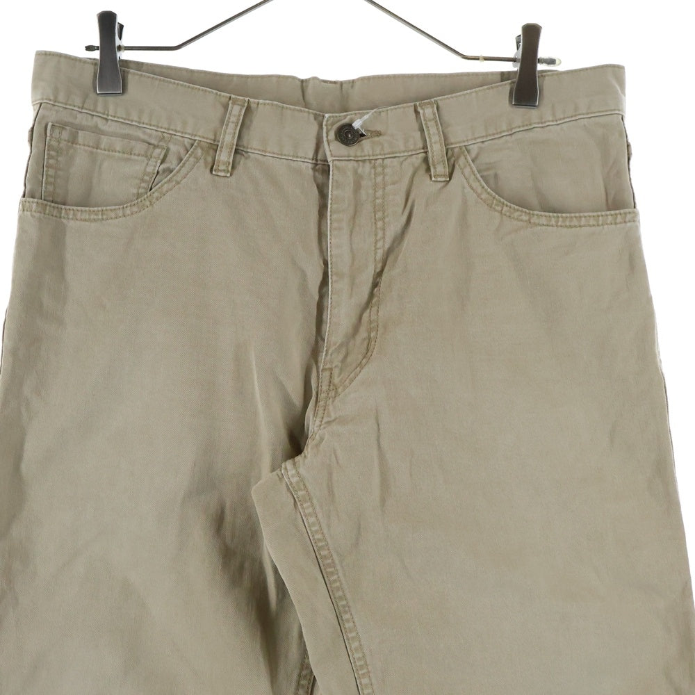 VISVIM(ヴィスヴィム) 12SS FLUXUS 03 CHINO PANTS コットン ストレート チノパンツ ベージュ 0112105008017