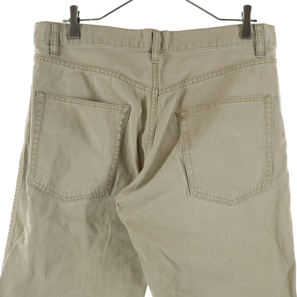 VISVIM(ヴィスヴィム) 12SS FLUXUS 03 CHINO PANTS コットン ストレート チノパンツ ベージュ 0112105008017