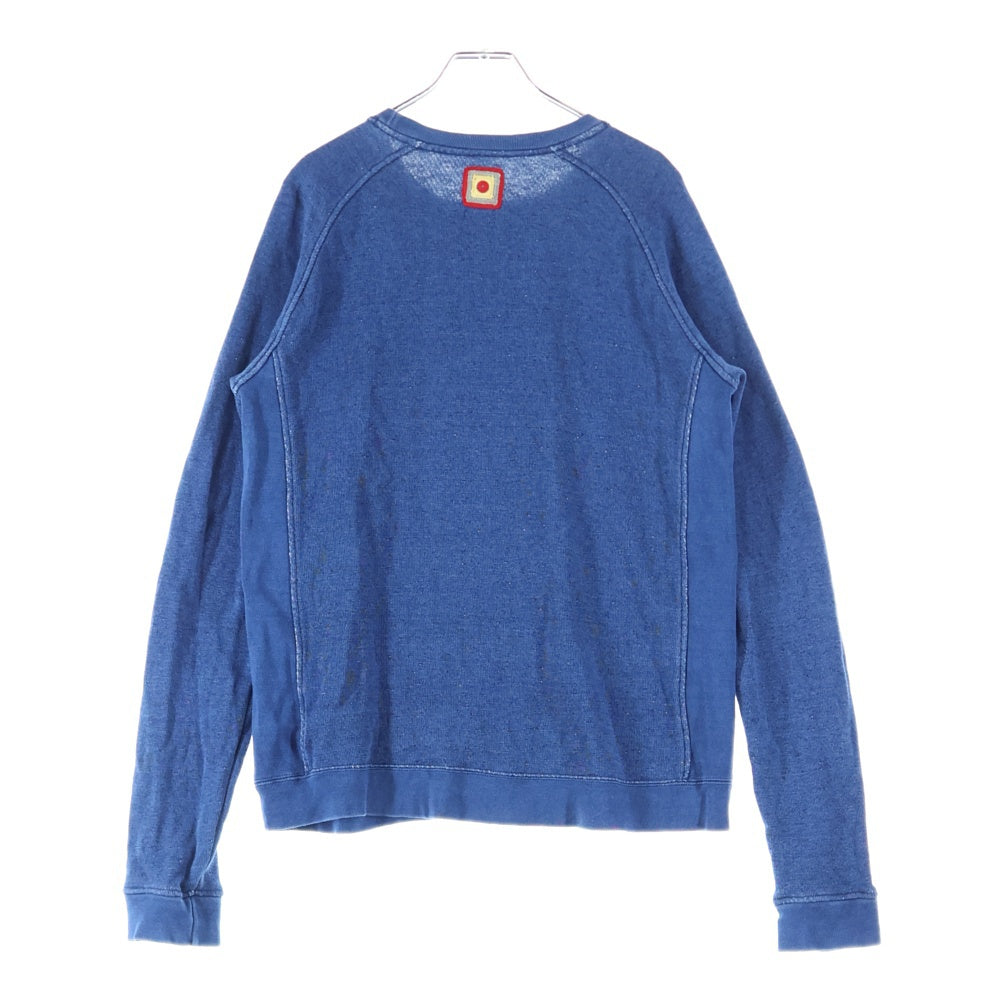 VISVIM(ヴィスヴィム) 13AW ARTISAN POLLOCK CREW LS INDIGO クルーネック スウェット トレーナー ブルー 0113205010072