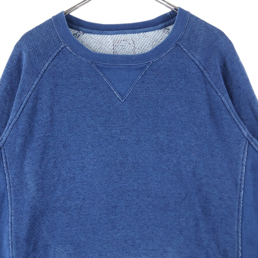 VISVIM(ヴィスヴィム) 13AW ARTISAN POLLOCK CREW LS INDIGO クルーネック スウェット トレーナー ブルー 0113205010072