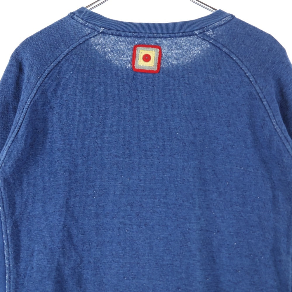 VISVIM(ヴィスヴィム) 13AW ARTISAN POLLOCK CREW LS INDIGO クルーネック スウェット トレーナー ブルー 0113205010072