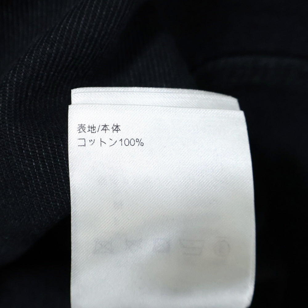 LOUIS VUITTON(ルイヴィトン) 24SS MONOGRAM EMBOSS OVERSIZED DENIM JACKET モノグラムエンボス オーバーサイズ デニムシャツジャケット ブラック RM241Q CHX HQS42W