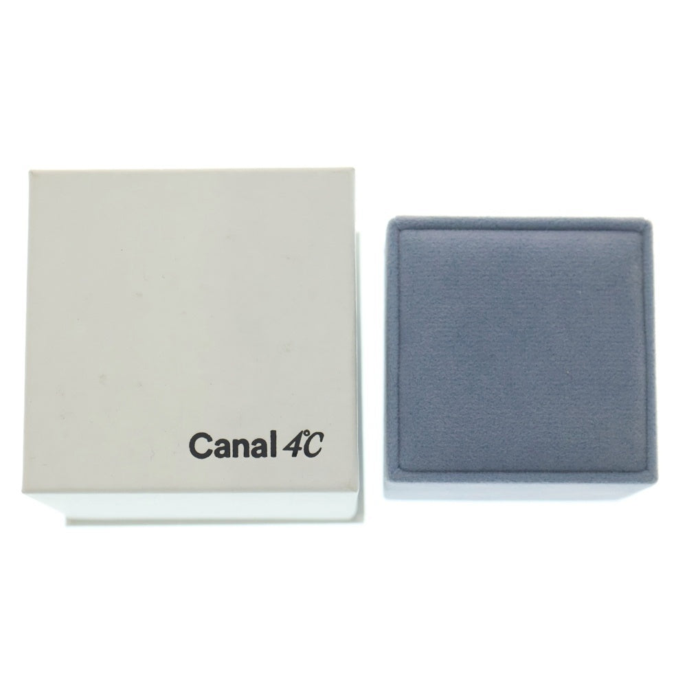 canal4℃(カナルヨンドシー) K10 ピンクゴールド キュービックジルコニア ピアス ピンク 151136553122