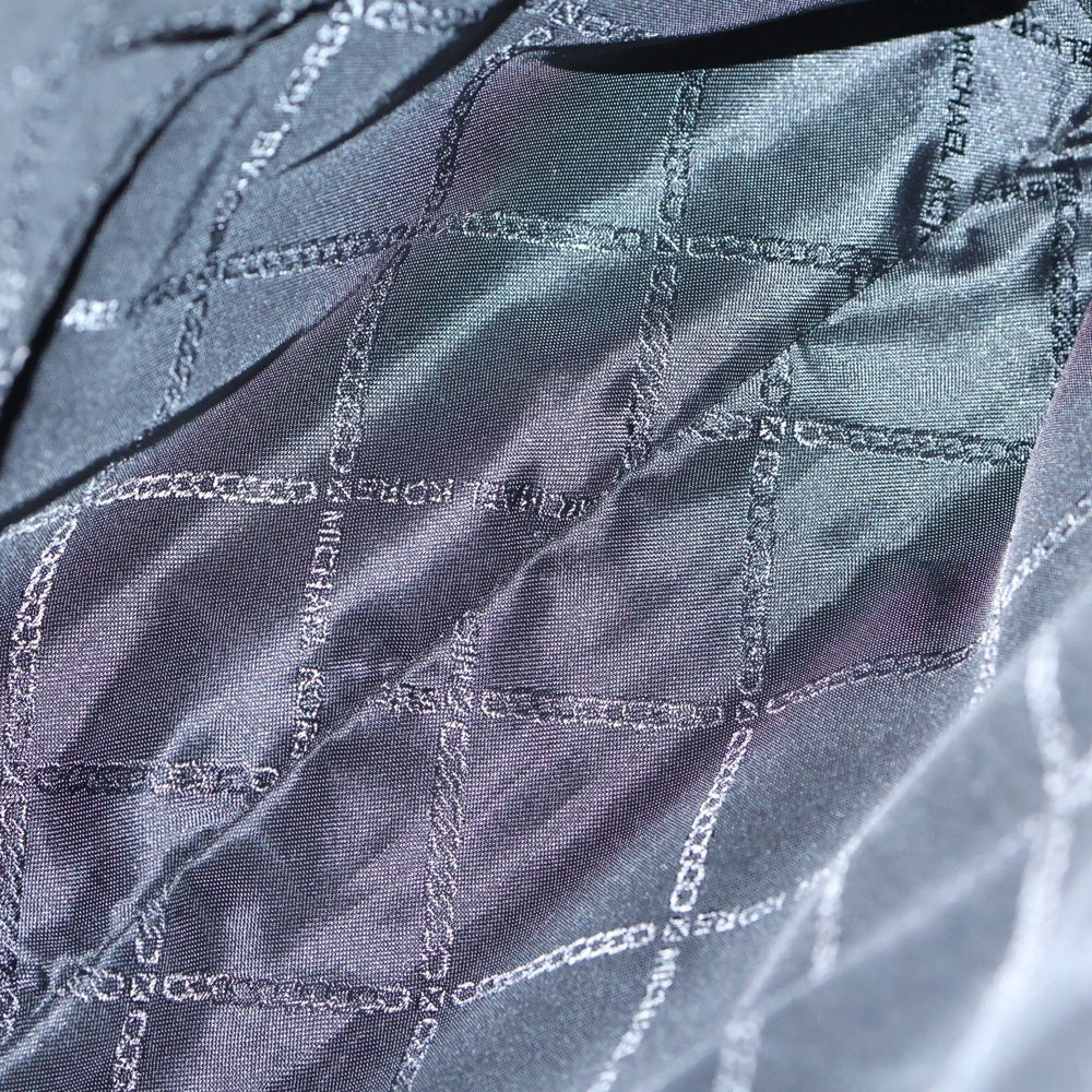 MICHAEL KORS(マイケルコース) JET SET CHARM LEATHER CROSSBODY BAG ジェットセット チャーム付 レザークロスボディバッグ ブラック