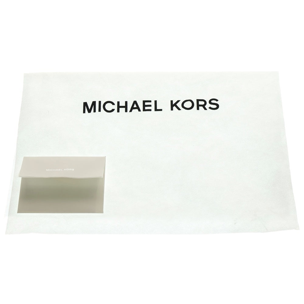 MICHAEL KORS(マイケルコース) JET SET CHARM LEATHER CROSSBODY BAG ジェットセット チャーム付 レザークロスボディバッグ ブラック