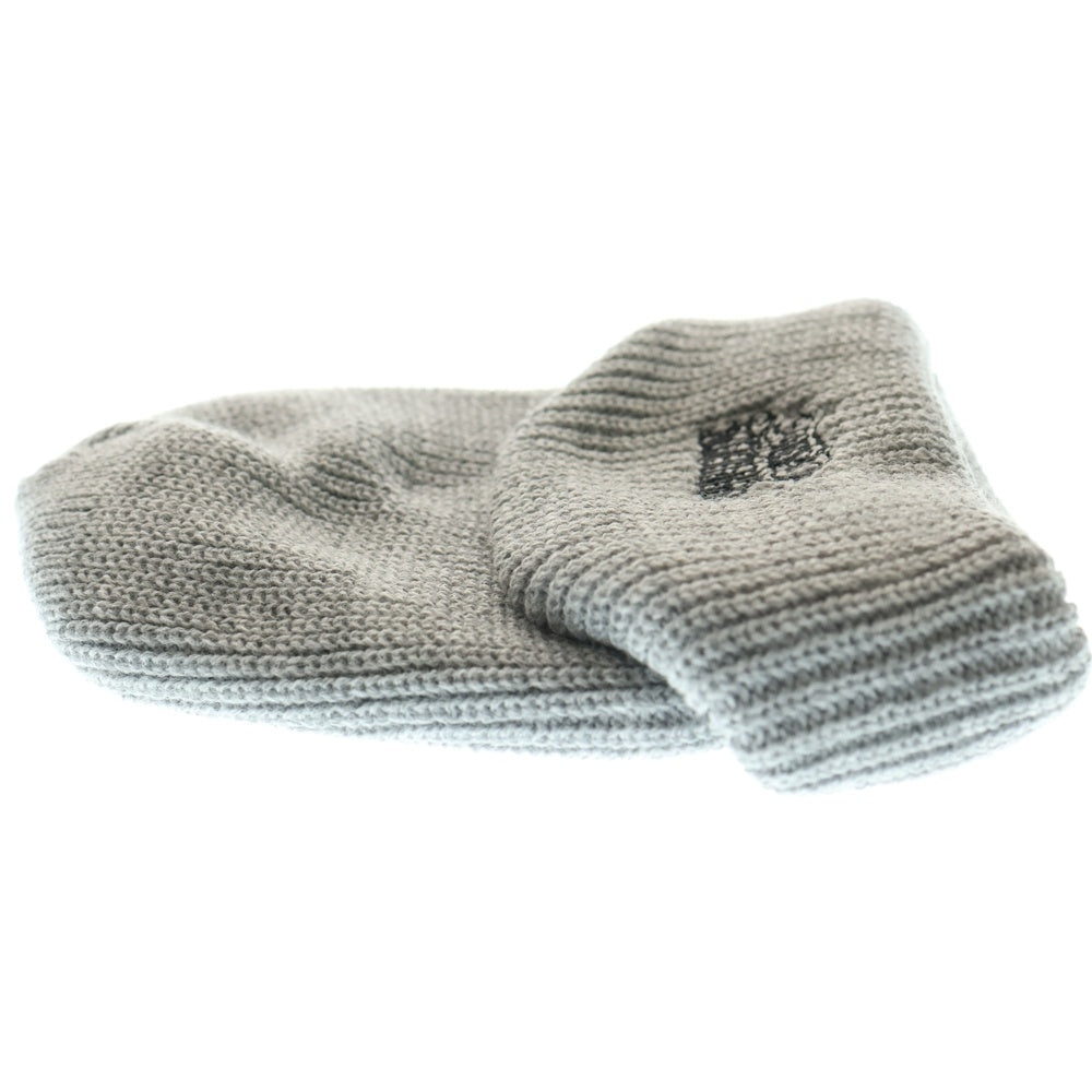 BUDSPOOL(バッズプール) APHRODITEGANG CLASSIC LOGO EMBROIDERY BEANIE アフロディーテギャング クラシック ロゴ エンブロイダリー ビーニー ニットキャップ 帽子 グレー